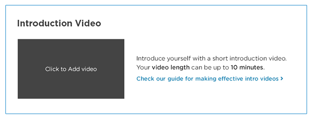 Introduction video